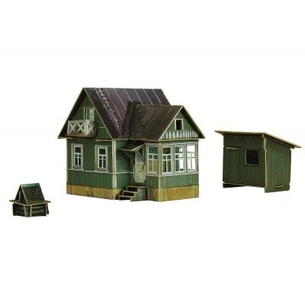 Збірна модель Умная бумага Літній будиночок (300) зображення 1