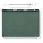 Чохол до планшета BeCover with Keyboard Apple iPad Pro 11 2020/2021/2022 Dark Green (709680) - зменшене зображення 3