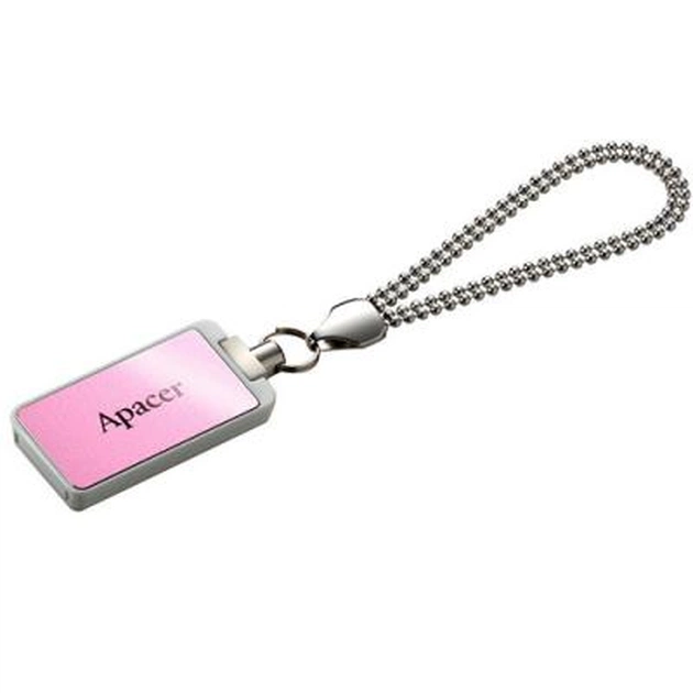 USB флеш накопичувач Apacer 16GB AH129 Pink RP USB 2.0 (AP16GAH129P-1) - зображення 1