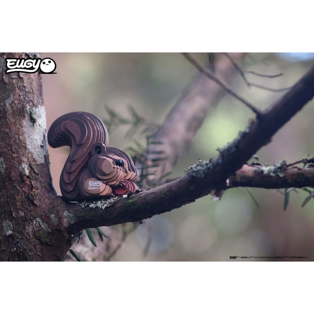 Пазл Eugy 3D Зоопарк Бурундук (XEG-041) - picture 6