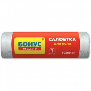 Ганчірка для підлоги Бонус 50x60 см 1 шт. (4820048483957) зображення 1