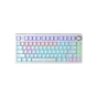 Клавіатура Aula F75 keycap KRGD Blue USB UA White (6948391202839) - зменшене зображення 1