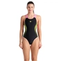 Купальник Arena Openings Swimsuit V Back Lb 008063-590 чорно-салатовий 38 (3468337424130) - зменшене зображення 1