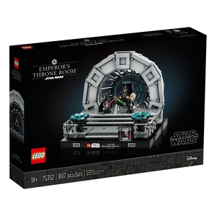 Конструктор LEGO Star Wars Діорама Тронна зала імператора 807 деталей (75352) зображення 1