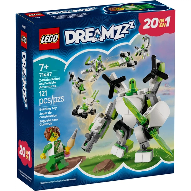 Конструктор LEGO DREAMZzz Робот Z-Blob та гоночні пригоди (71487) - зображення 1