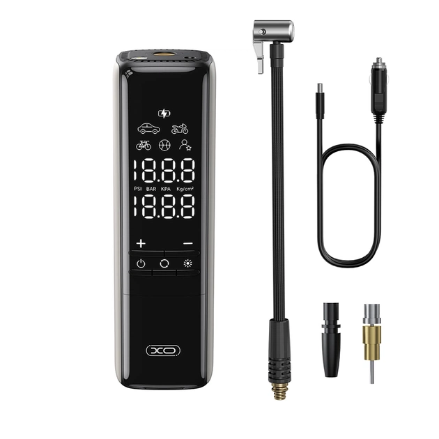 Автомобільний компресор XO CZ017 Black - зображення 5