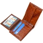 Гаманець Canpellini З натуральної шкіри Коричневий (21574) - зменшене зображення 6