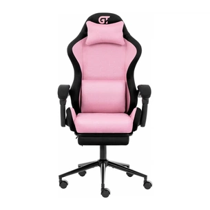 Крісло ігрове GT Racer X-2338 Pink/Black (X-2338 Fabric Pink/Black) зображення 1