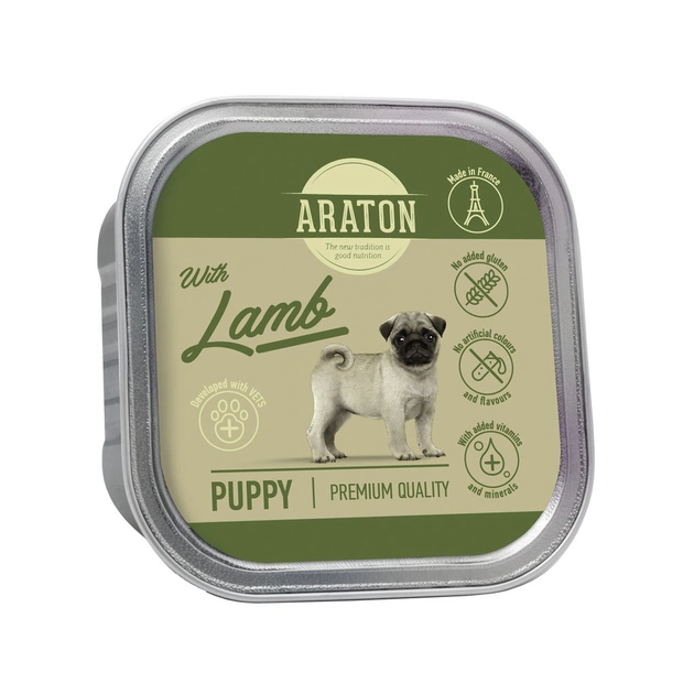 Консерви для собак ARATON Puppy with Lamb 150 г (KIK45702) - зображення 1