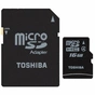 Карта пам'яті Toshiba 16Gb microSDHC class 4 (SD-C16GJ(BL5A) - уменьшенное изображение 1