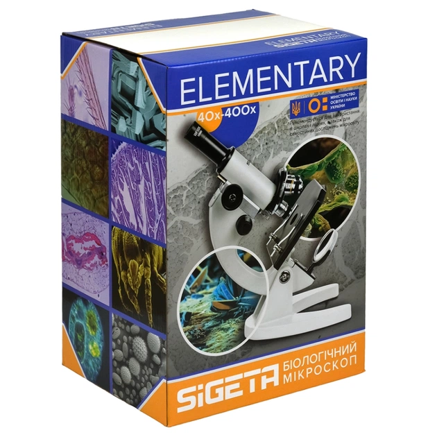 Мікроскоп Sigeta ELEMENTARY 40x-400x LED Mono (65266) - picture 12