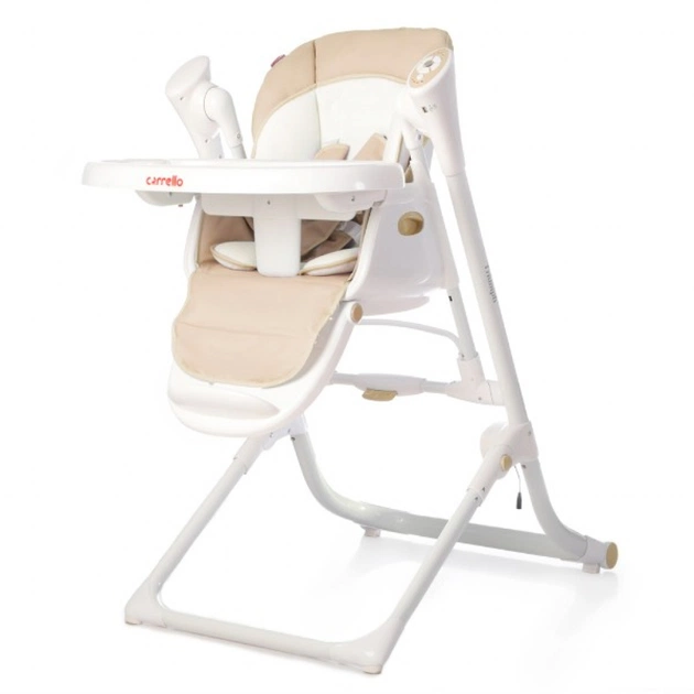 Стілець для годування Carrello гойдалка Triumph CRL-10302 beige/cream beige (6900103000041) - изображение 1