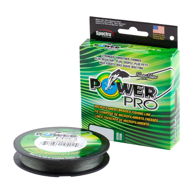 Шнур Power Pro Moss Green 455m 0.32mm 53lb/24.0kg (2266.95.74) - изображение 1