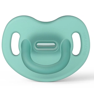 Пустушка Suavinex силіконова анатомічна зелена (307245) зображення 1