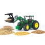 Спецтехніка Bruder трактор Джон с погрузчиком 1:16 (03051) - зменшене зображення 3