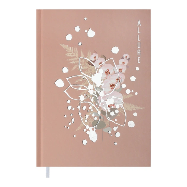 Еженедельник Buromax недатированный Allure, А5, капучино 288 страниц (BM.2037-32) - изображение 1