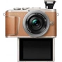 Цифровий фотоапарат Olympus E-PL9 14-42 mm Pancake Zoom Kit brown/silver (V205092NE000) - зменшене зображення 6