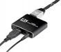 Адаптер Cablexpert HDMI - HDMI+USB+3.5 мм (F/F), Black (UHG-4K2-01) - уменьшенное изображение 1