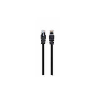 Патч-корд 2м UTP cat 6 CCA black Cablexpert (PP6U-2M/BK) зображення 1