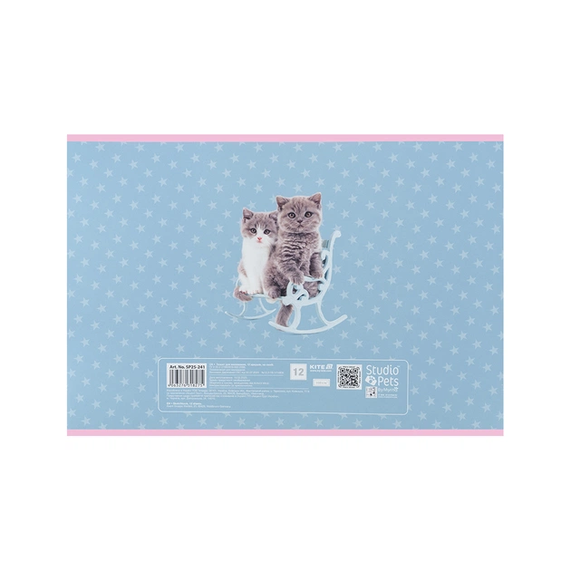 Альбом для малювання Kite Studio Pets, 12 аркушів (SP25-241) - picture 10