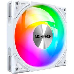 Кулер до корпусу MONTECH METAL PRO 12 ARGB PWM WHT зображення 1