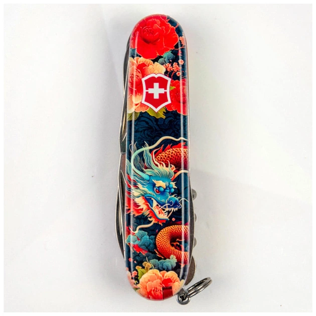 Ніж Victorinox Huntsman Zodiac 91 мм Китайський дракон (1.3713_Z3200p) - зображення 10
