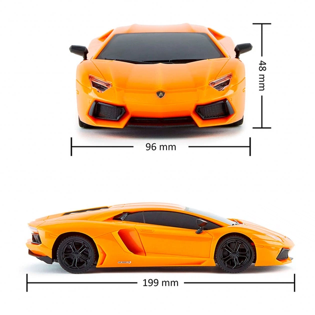 Радіокерована іграшка KS Drive Lamborghini Aventador LP 700-4 (1:24, 2.4Ghz, оранжевий) (124GLBO) - picture 5