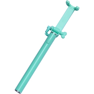 Монопод для селфі Grand-X Elegant 3,5 U-кріплення, бірюзовий (E3UTQ) зображення 1