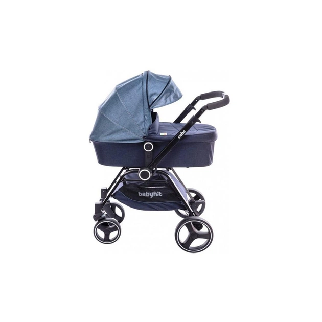 Коляска BabyHit 2 в 1 Cube Blue (25 084) - зображення 1