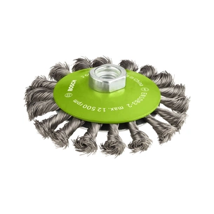 Щітка для електроінструменту Einhell Professional 115мм 0.35мм M14 (2.608.622.109) зображення 1