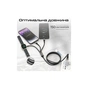 Дата кабель USB-C to Lightning 27W + USB-C 60W + Apple Watch 2.5W 1.5m icharge trio black Promate (icharge-trio.black) - уменьшенное изображение 5