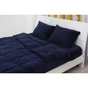 Постільна білизна MirSon Велюр Winter Frost 28-0006 Navy blue Velvet Євро (2200003998863) - зменшене зображення 2