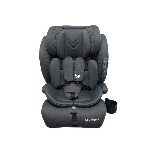 Автокрісло Velano Flexo i-Size 76150 см, ISOFIX + Top Tether/ремінь, grey (48414) - зображення 1