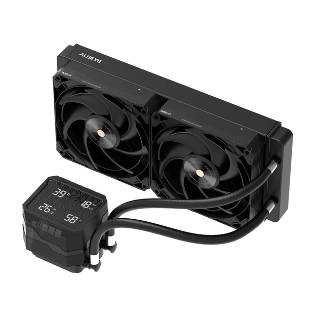 Система рідинного охолодження Alseye Q240 Plus(Black) (AS.02.11.0021) - зображення 1