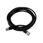 Патч-корд 1.5м UTP cat.6, CCA, 24AWG, black GEAR (GPC-UTPC6CCARJ45-1.5B) - зменшене зображення 2