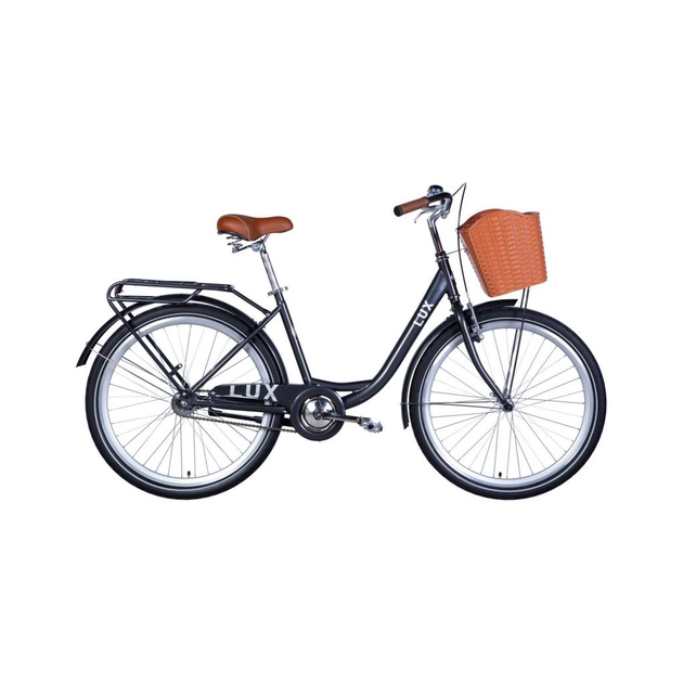 Велосипед Dorozhnik LUX 26" 17" ST 2024 Темно-сірий (OPS-D-26-241) - изображение 1