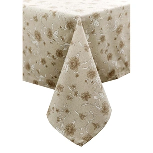Скатертина Прованс Квіти беж Господиня 220х136 см (4823093450967) зображення 1