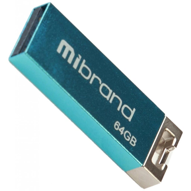 USB флеш накопичувач Mibrand 64GB Сhameleon Light Blue USB 2.0 (MI2.0/CH64U6LU) - зображення 1
