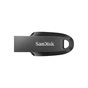 USB флеш накопичувач SanDisk 64GB Ultra Curve Black USB 3.2 (SDCZ550-064G-G46) - зменшене зображення 1