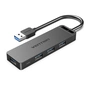 Концентратор Vention USB 3.0 to 4xUSB 3.0 Hub With Power Supply 0.15m black (CHLBB) - уменьшенное изображение 1