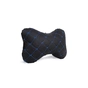 Подушка EVAtech ECO 27х16 см чорна з синьою ниткою (SPCRBL) - зменшене зображення 3