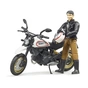 Спецтехніка Bruder фігурка людини з мотоциклом (63051) - уменьшенное изображение 1