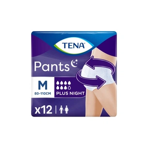 Підгузки для дорослих Tena Pants Plus Night труси нічні Розмір Medium 12 шт (7322540839913) зображення 1