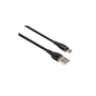 Дата кабель USB 2.0 AM to USB-C 0.3m cylindric nylon back Vinga (VCPDCTCCANB03BK) - уменьшенное изображение 1
