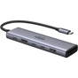 Концентратор Ugreen USB-C 7-in-1 2xUSB 3.0 + 2xUSB-C + HDMI 4K60Hz + SD/TF + PD 100W (45521) - зменшене зображення 1