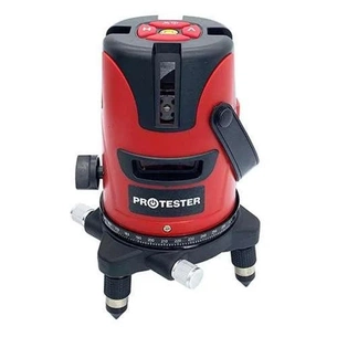 Лазерний нівелір Protester 5 ліній 1H/4V червоний промінь (LL605R) изображение 1