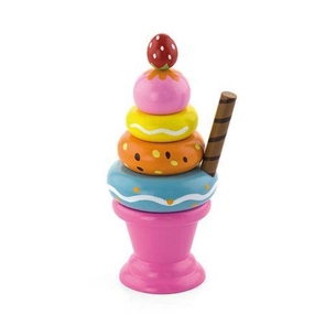 Игровой набор Viga Toys Мороженое с фруктами. Клубничка" (51321) изображение 1