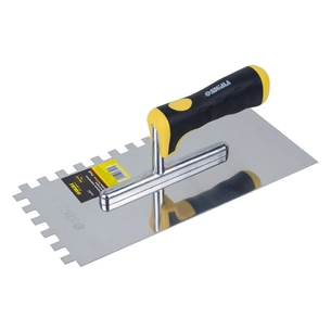 Затирка Sigma нержавіюча штукатурна Profi 280x130мм із зубом 10x10мм (8327541) (8327541) зображення 1