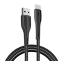 Дата кабель USB 2.0 AM to USB-C 1.0m led black ColorWay (CW-CBUC034-BK) - зменшене зображення 1