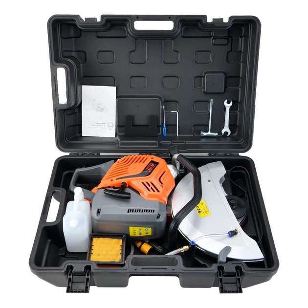 Бензоріз GTM GT7208S 3,5кВт/4,7к.с. диск 400*20мм/25,4мм (GT7208S) - picture 4